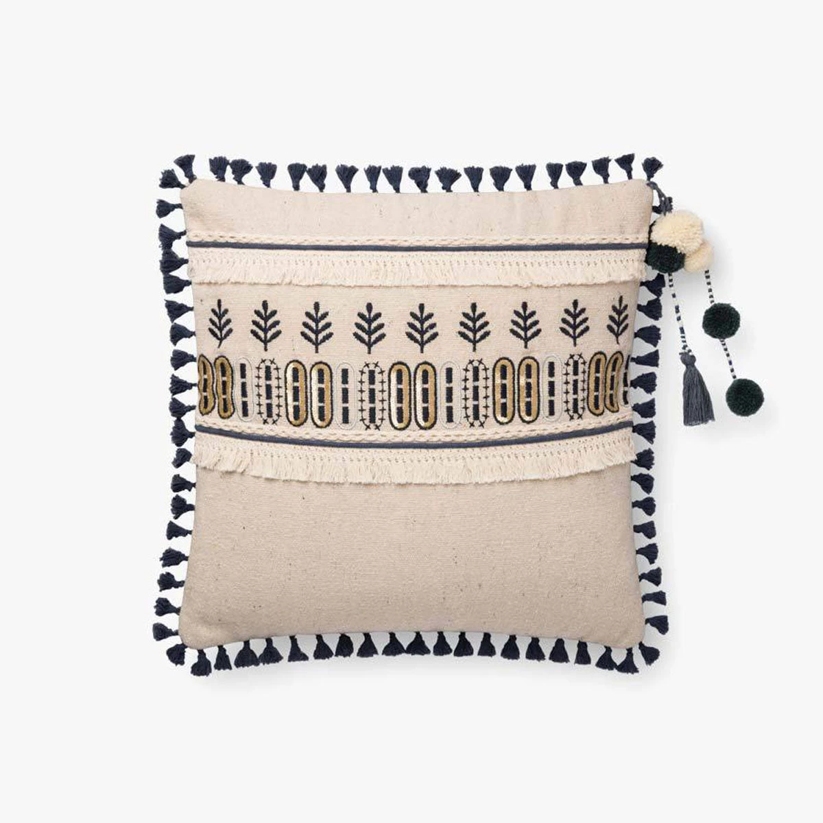 Loloi Rugs All Pillows Franja Pillow By Justina Blakeney® X Loloi 3 Loloi Rugs All Pillows Franja Pillow By Justina Blakeney® X Loloi
