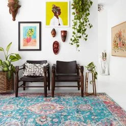 Loloi Rugs All Rugs Silvia Teal & Berry Rug By Justina Blakeney® X Loloi