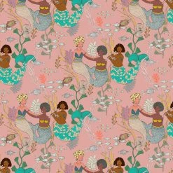 Justina Blakeney® All Gifts Pink Mermaid Music Art Print By Justina Blakeney™