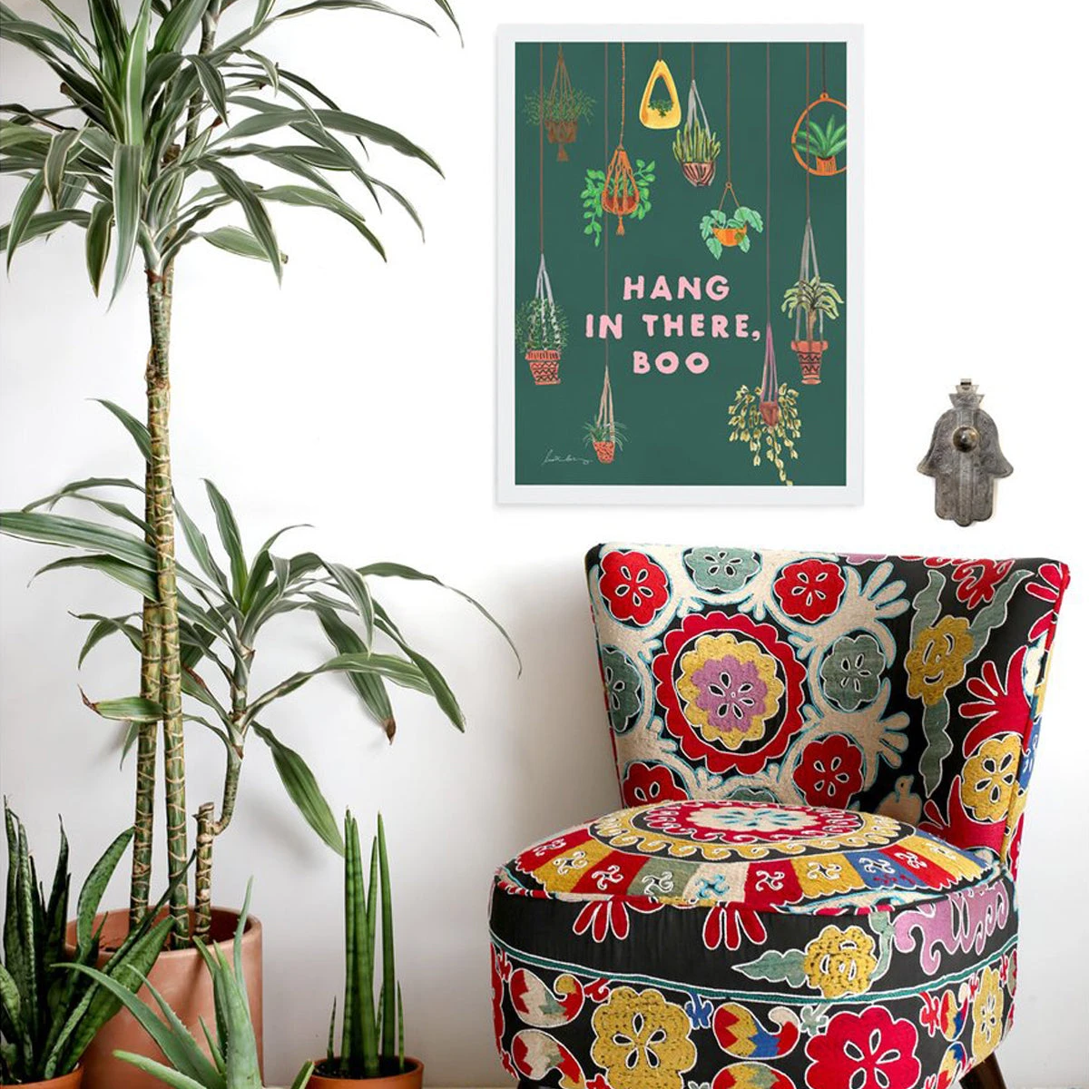 Justina Blakeney® Hang In There Boo Art Print By Justina Blakeney™ Shop All Int'l 5 Justina Blakeney® Hang In There Boo Art Print By Justina Blakeney™ Shop All Int'l