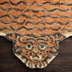 Loloi Rugs Chubby Tangerine Tiger Rug By Justina Blakeney® X Loloi