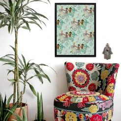 Justina Blakeney® Mint Mermaid Music Art Print By Justina Blakeney™ All Gifts