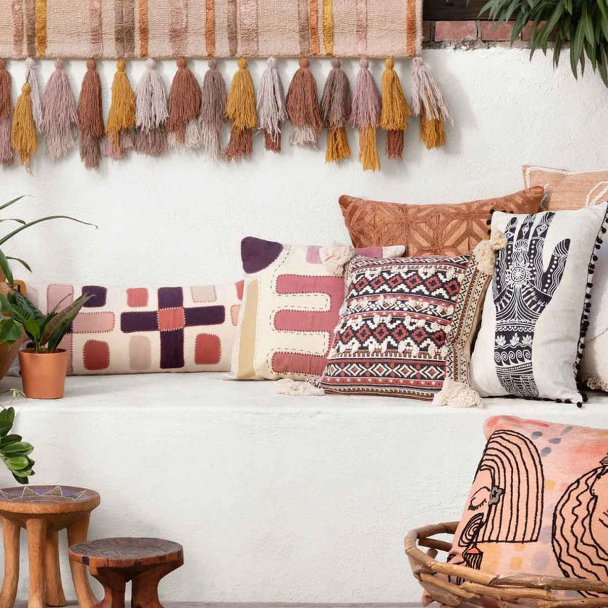 Loloi Rugs Fortune Pillow By Justina Blakeney® X Loloi All Pillows 7 Loloi Rugs Fortune Pillow By Justina Blakeney® X Loloi All Pillows