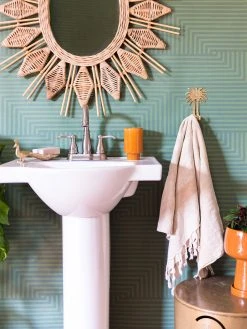 Jungalow Into You Wallpaper In Sage By Justina Blakeney®