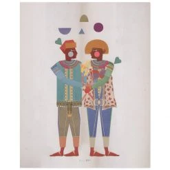 Justina Blakeney® Gifts $100-$250 Face 4 Art Print By Justina Blakeney™