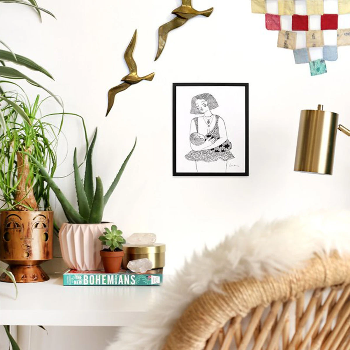 Justina Blakeney® All Gifts New Mama Art Print By Justina Blakeney™ 7 Justina Blakeney® All Gifts New Mama Art Print By Justina Blakeney™