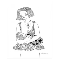 Justina Blakeney® All Gifts New Mama Art Print By Justina Blakeney™ 9 Justina Blakeney® All Gifts New Mama Art Print By Justina Blakeney™