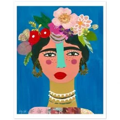 Gifts $100-$250 Azul Art Print By Lily Sol