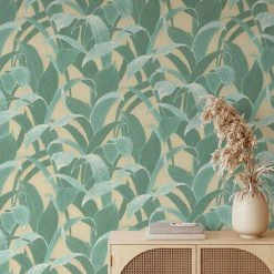 Jungalow® Cha Cha Wallpaper In Green
