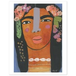 Gifts $100-$250 Island Girl Art Print By Lily Sol