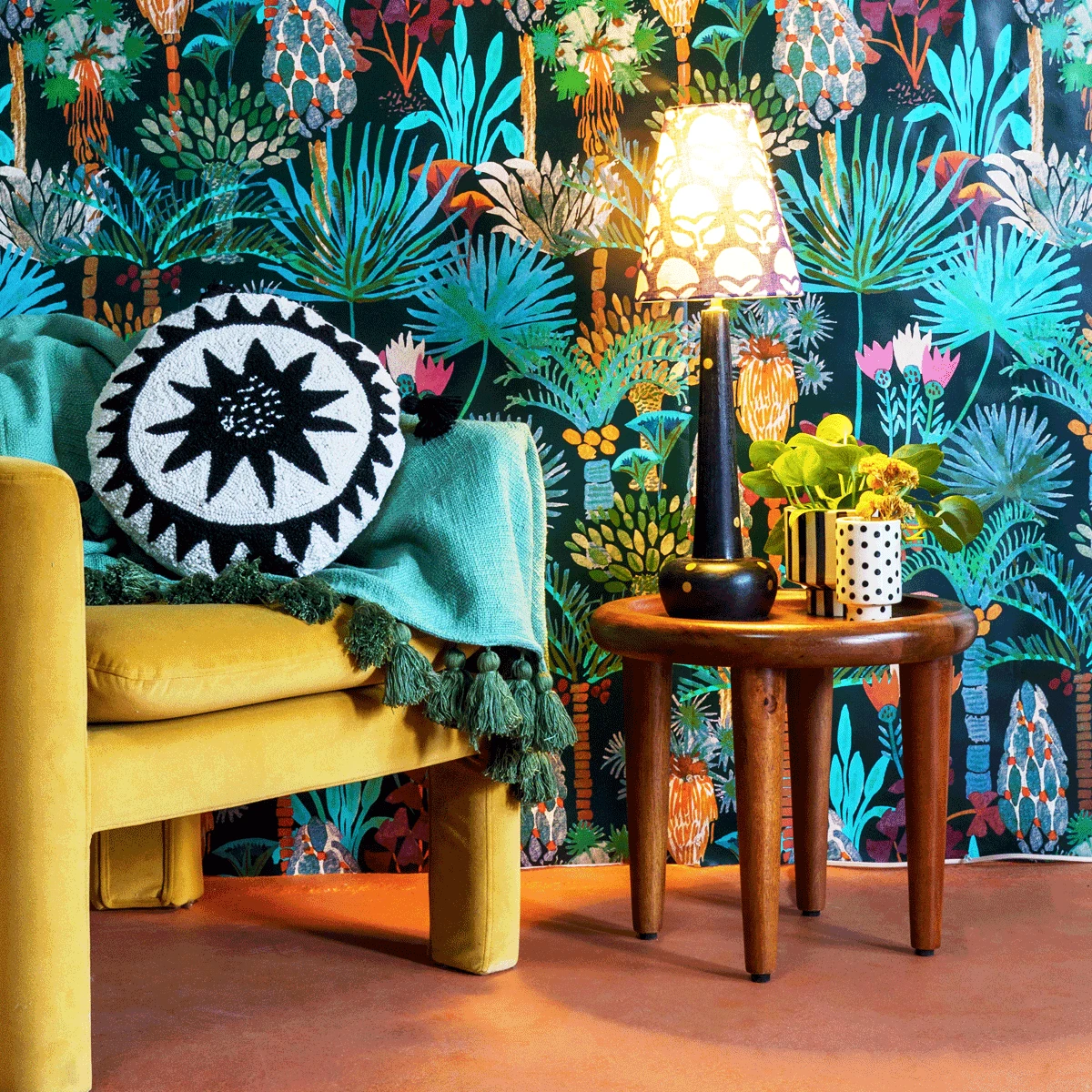 Jungalow® Hilma Table Lamp Base In Black By Like A Lion™ 6 Jungalow® Hilma Table Lamp Base In Black By Like A Lion™