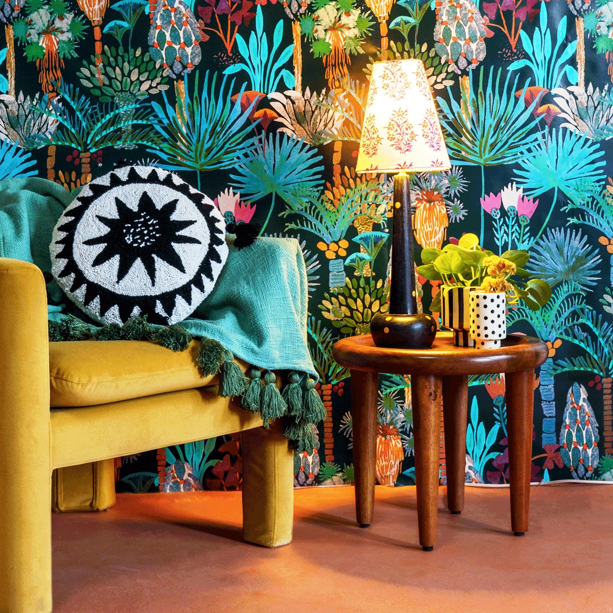 Jungalow® Hilma Table Lamp Base In Black By Like A Lion™ 3 Jungalow® Hilma Table Lamp Base In Black By Like A Lion™