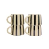Jungalow® Tierra Striped Mug Set In Black