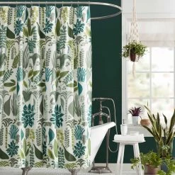 Peking Shower Curtains Jardin Shower Curtain By Jungalow™