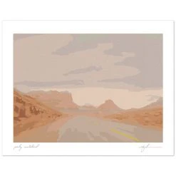 Peachy Wasteland Art Print By Chloe Purpero Johnson 9 Peachy Wasteland Art Print By Chloe Purpero Johnson
