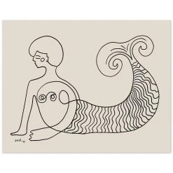 Justina Blakeney® Sisters Of The Sea 1 Art Print By Justina Blakeney™