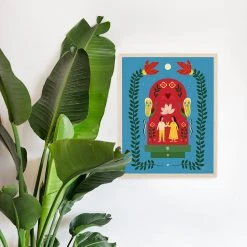 Under The Night Sky Art Print By Maheswari Janarthanan Gifts $100-$250