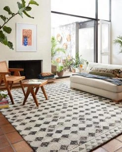 Loloi Rugs All Rugs Yeshaia Black Rug By Justina Blakeney®