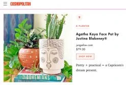 Jungalow® Planters Agatha Kaya Face Pot By Justina Blakeney™ 11 Jungalow® Planters Agatha Kaya Face Pot By Justina Blakeney™