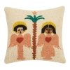 Peking Angels Sing Hook Pillow By Jungalow® Hook Pillows