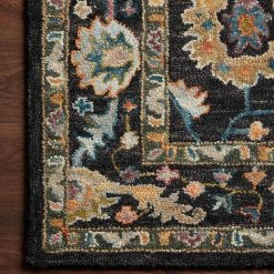 Loloi Rugs Floral Black Rug