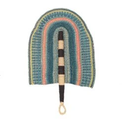 AAA Large Sky Blue Fan All Décor & Mirrors