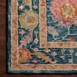 Loloi Rugs All Rugs Floral Blue Rug