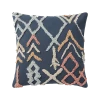 Loloi Rugs All Pillows Blue Tufted Pillow 1 Loloi Rugs All Pillows Blue Tufted Pillow