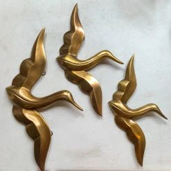 Jungalow® Brass Egret Wall Hanging Set By Justina Blakeney™ 11 Jungalow® Brass Egret Wall Hanging Set By Justina Blakeney™