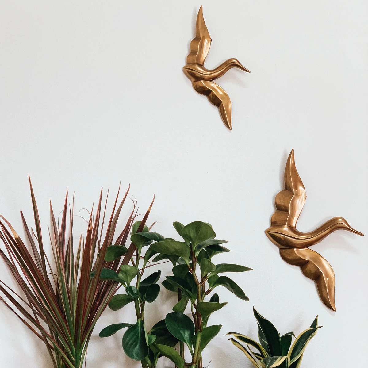 Jungalow® Brass Egret Wall Hanging Set By Justina Blakeney™ 7 Jungalow® Brass Egret Wall Hanging Set By Justina Blakeney™
