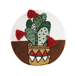 Peking Cactus Call Hook Pillow By Jungalow® Hook Pillows