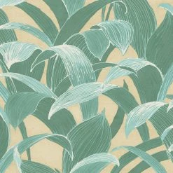 Jungalow® Cha Cha Wallpaper In Green