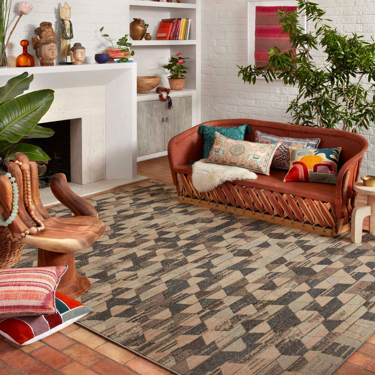 Loloi Rugs Chalos Graphite Rug By Justina Blakeney® X Loloi 4 Loloi Rugs Chalos Graphite Rug By Justina Blakeney® X Loloi