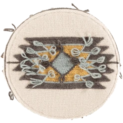 Surya Woven Diamond Stool 7 Surya Woven Diamond Stool