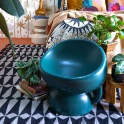 Jungalow® All Stools, Poufs + Side Tables Emerald Mali Mushroom Stool By Justina Blakeney™