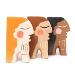 Jungalow® Planters Face Bookend Vase By Justina Blakeney™