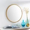 Surya All Décor & Mirrors Round Gold Mirror 2 Surya All Décor & Mirrors Round Gold Mirror