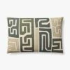 Loloi Rugs Green Stitched Zag Pillow By Justina Blakeney® X Loloi
