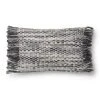 Loloi Rugs Grey Woven Pillow By Justina Blakeney® X Loloi