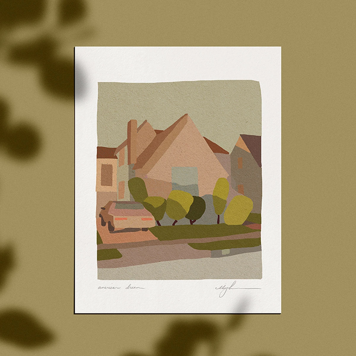 American Dream Art Print By Chloe Purpero Johnson 5 American Dream Art Print By Chloe Purpero Johnson