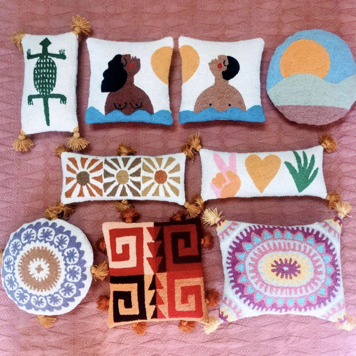 Peking Hook Pillows Road Trip Hook Pillow By Jungalow® 5 Peking Hook Pillows Road Trip Hook Pillow By Jungalow®