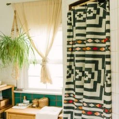 Peking Hypnotic Shower Curtain By Jungalow™ 7 Peking Hypnotic Shower Curtain By Jungalow™