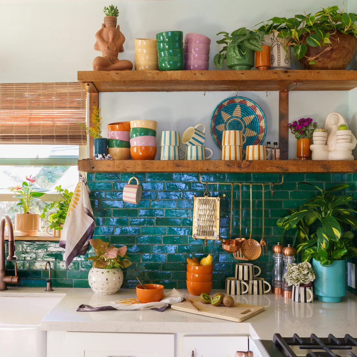 Tierra Bowl Set In Multi By Jungalow® Tabletop + Kitchen 4 Tierra Bowl Set In Multi By Jungalow® Tabletop + Kitchen