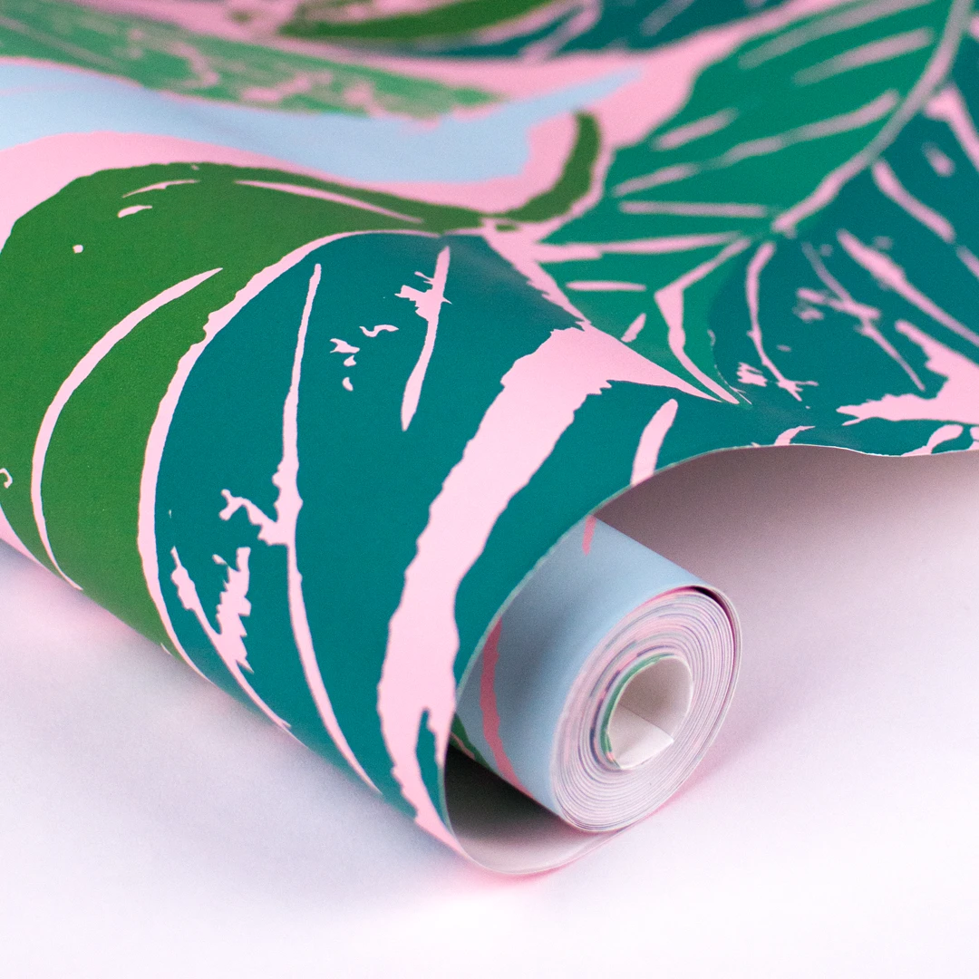 Jungalow Nana Wallpaper In Pink By Justina Blakeney® - Surestrip 6 Jungalow Nana Wallpaper In Pink By Justina Blakeney® - Surestrip