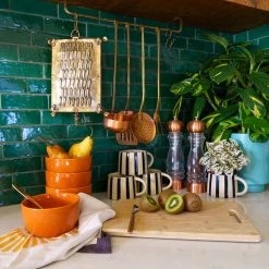 Tabletop + Kitchen Tierra Bowl Set In Amber By Jungalow®