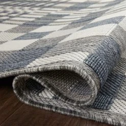 Loloi Rugs Outdoor Rugs Rainier Denim Outdoor Rug