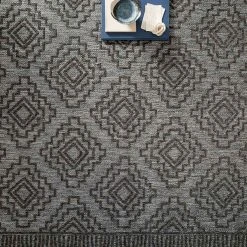 Loloi Rugs Rainier Charcoal Outdoor Rug 9 Loloi Rugs Rainier Charcoal Outdoor Rug