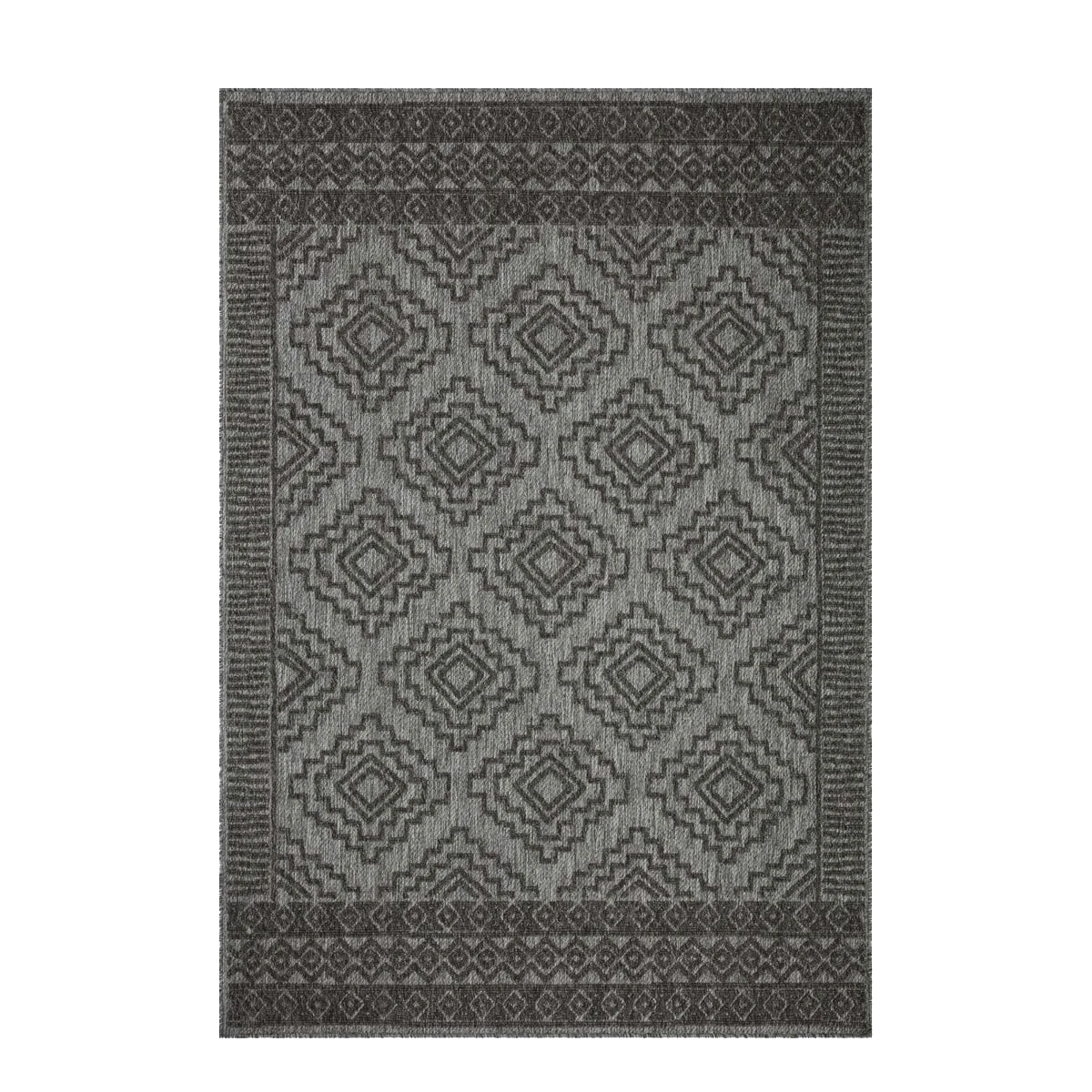 Loloi Rugs Rainier Charcoal Outdoor Rug 3 Loloi Rugs Rainier Charcoal Outdoor Rug