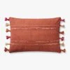 Loloi Rugs All Pillows Rust Tassel Pillow By Justina Blakeney® X Loloi