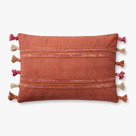 Loloi Rugs All Pillows Rust Tassel Pillow By Justina Blakeney® X Loloi 3 Loloi Rugs All Pillows Rust Tassel Pillow By Justina Blakeney® X Loloi